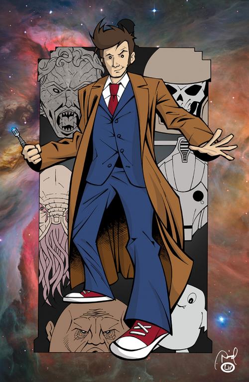 "The Tenth Doctor" print