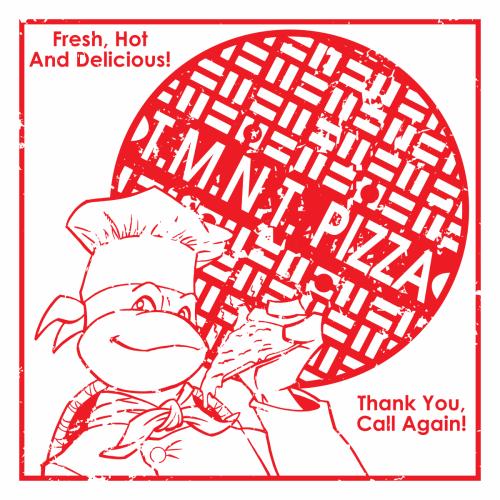 TMNT Pizza Box