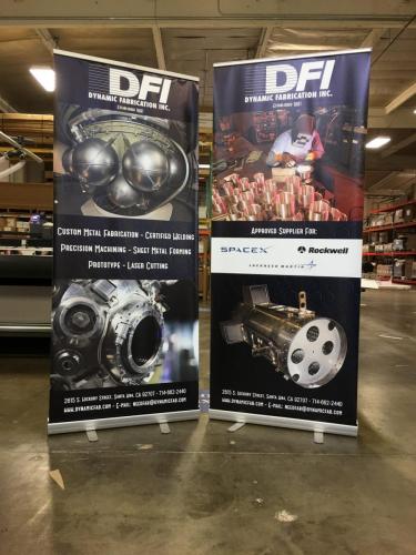 DFI Trade Show Banners